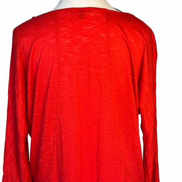 Lilla P Scarlet Easy Tank Dress Size M Pima Cotton Made in Peru Everyday Chic - Picture 4 of 9